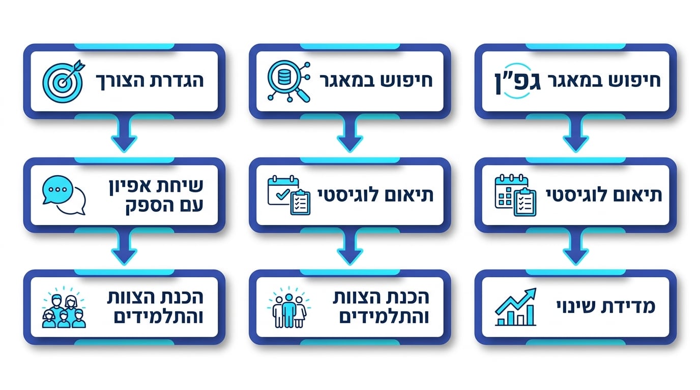 הצעדים הבאים להזמנת סדנת ביטחון עצמי לילדים שמשאירה שינוי מתמשך