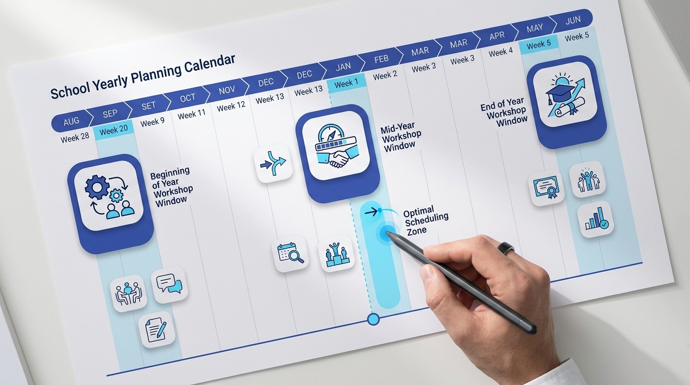 מתי התזמון הטוב ביותר בשנה להזמין סדנאות גפן