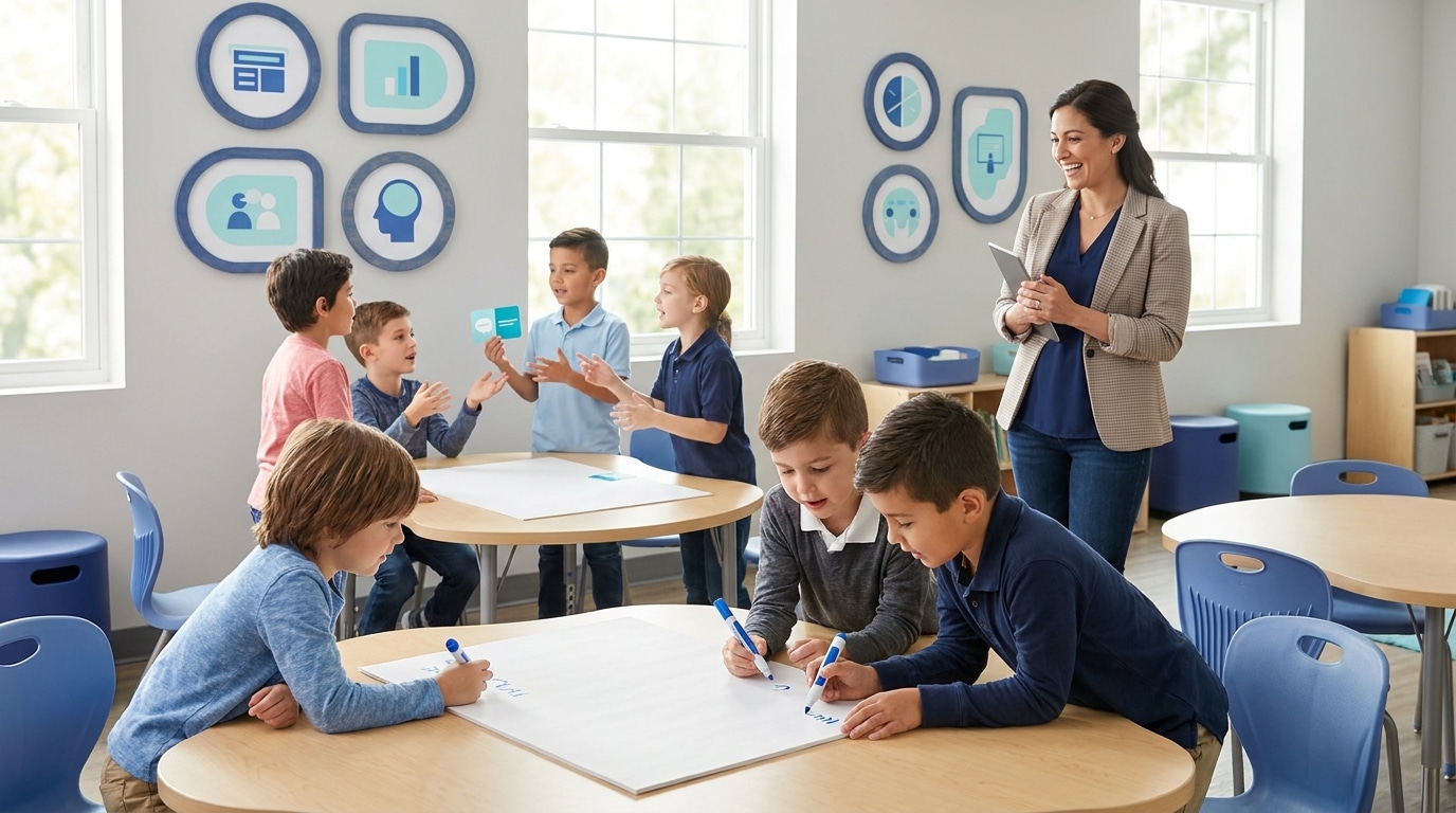 סדנה חווייתית בבית ספר יסודי לזיהוי מוקדם של דפוסי בריונות ובניית שפה כיתתית משותפת