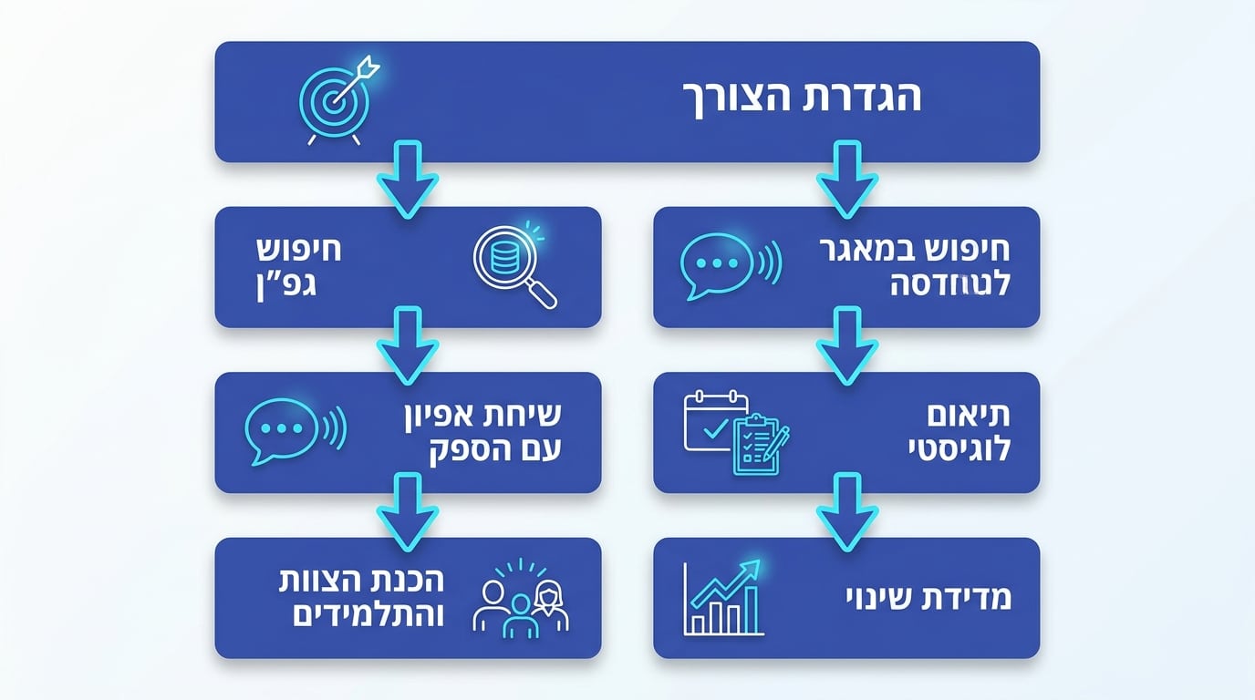 הצעדים הבאים לניהול כיתה משופר ושינוי שמחזיק מעמד